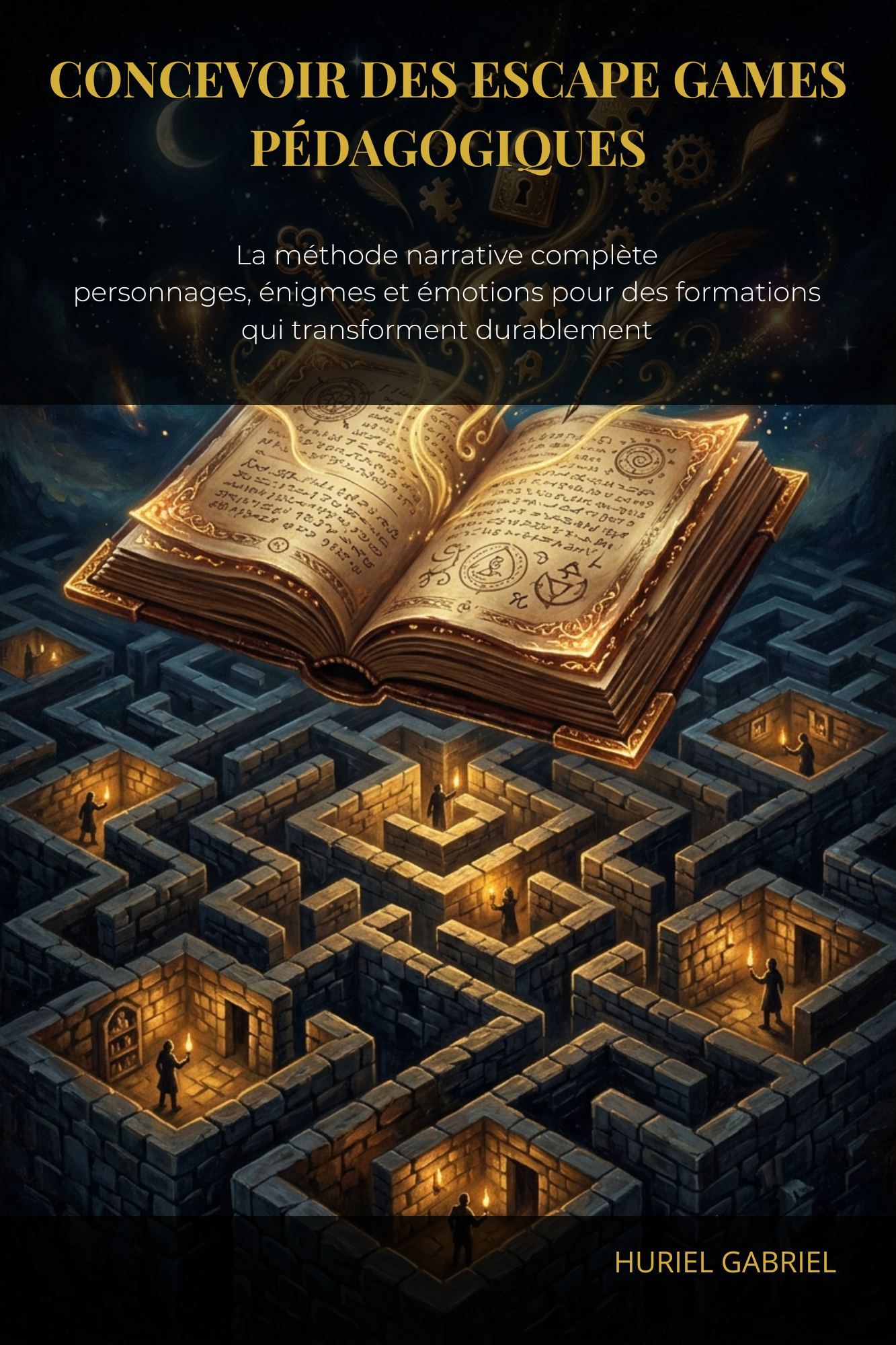 Couverture : CONCEVOIR DES ESCAPE GAMES PÉDAGOGIQUES